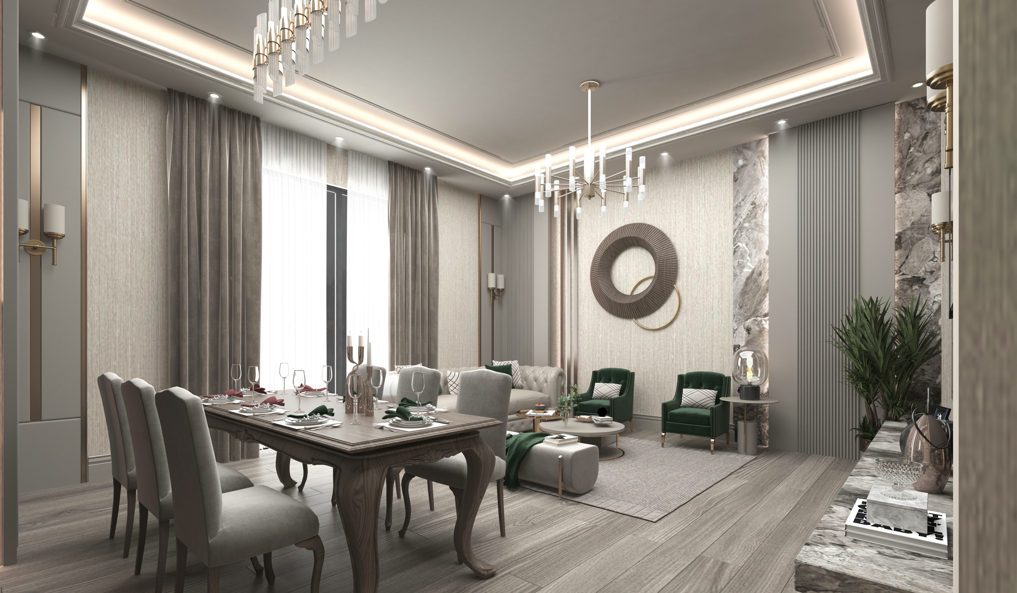 Tip B 3+1 salon
